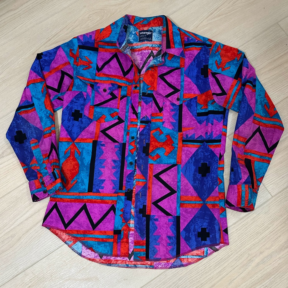 Wrangler Brushpopper Cowboy Cut shirt